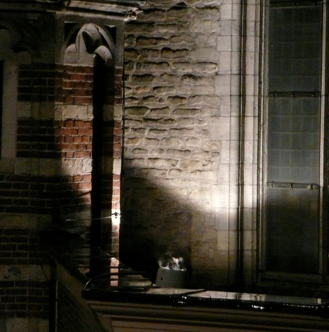 lamp op de oude kerk